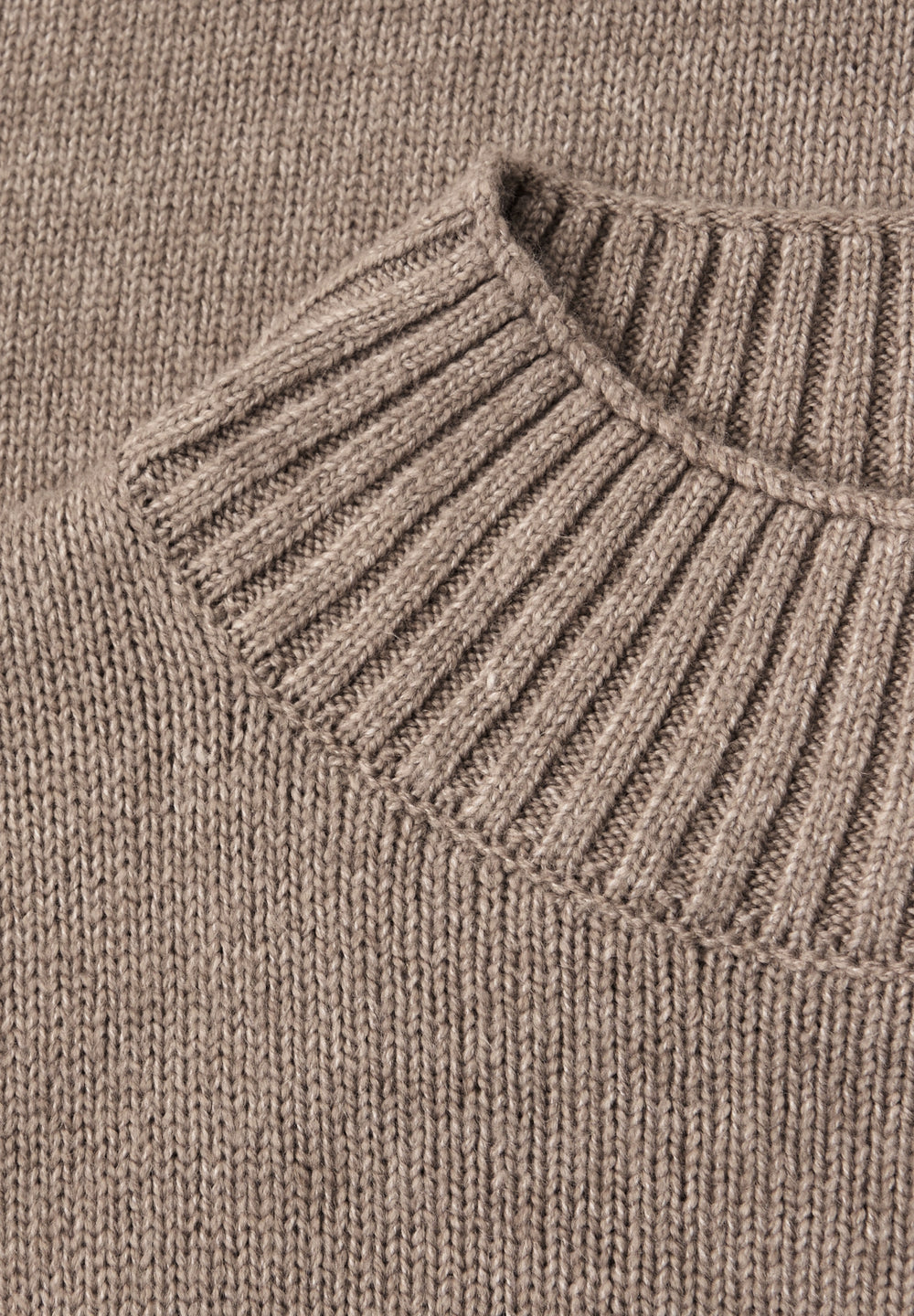 LTD QR_basic sweater turtle, mocha glow mel. 16069 Bild 2