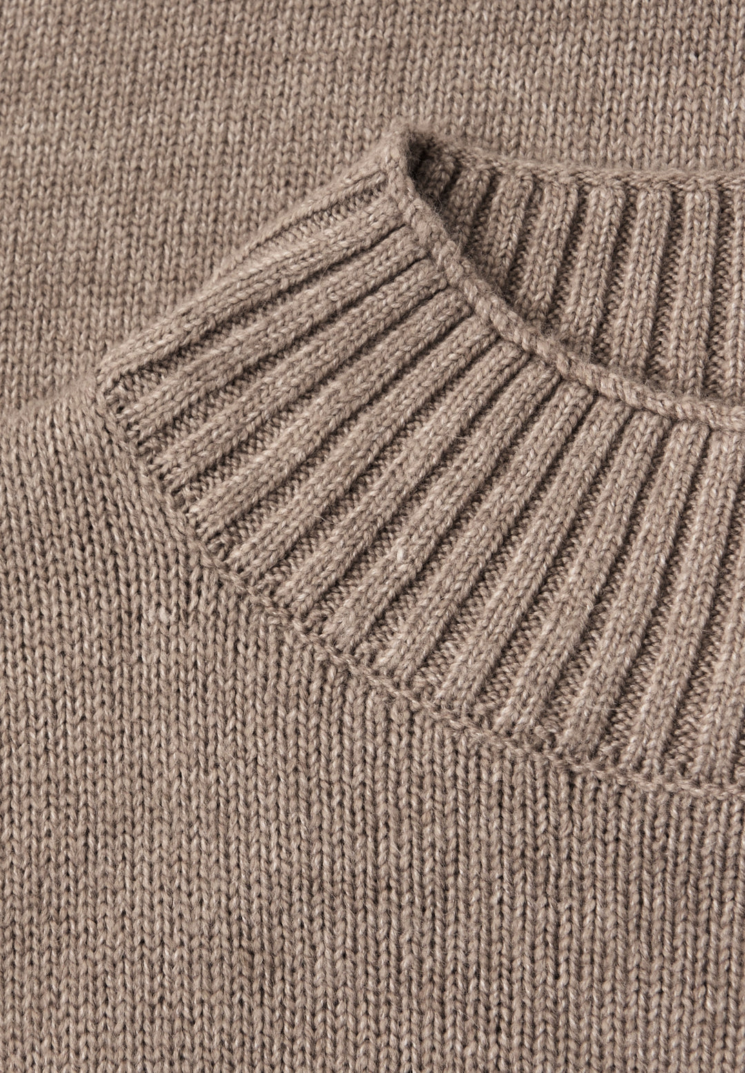LTD QR_basic sweater turtle, mocha glow mel. 16069 Bild 2