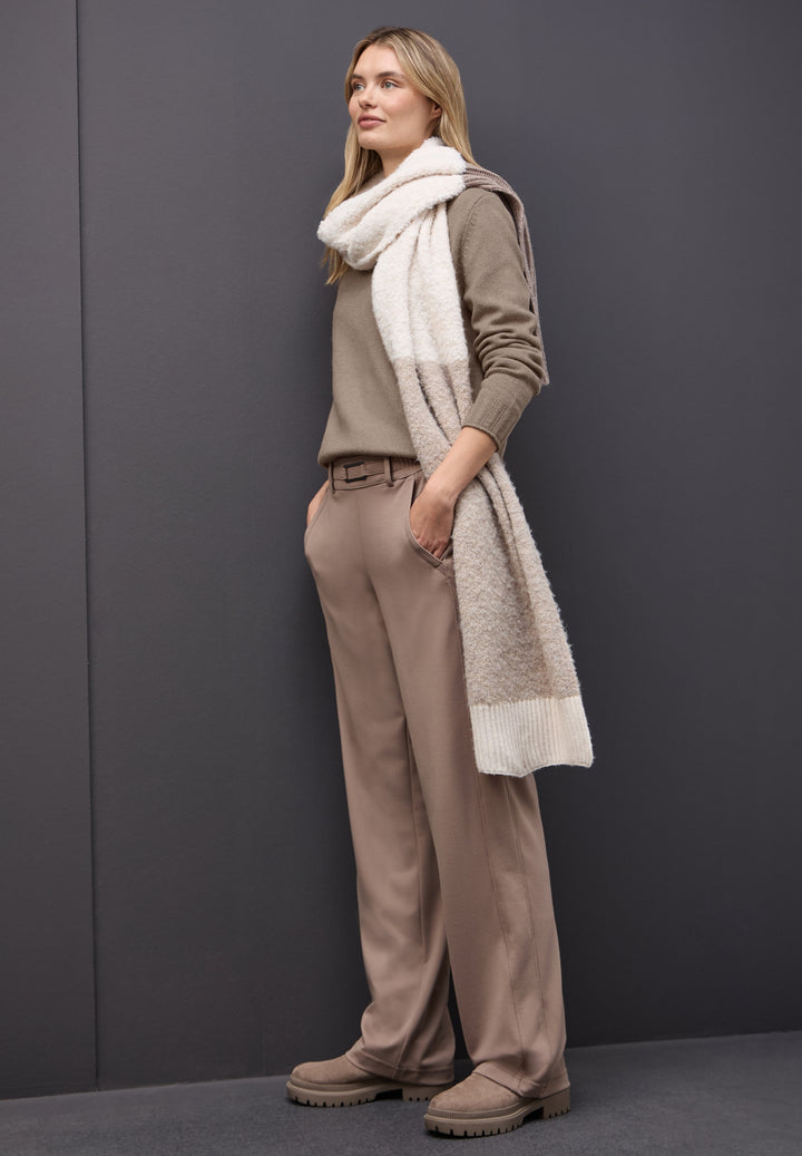 LTD QR_basic sweater turtle, mocha glow mel. 16069 Bild 5