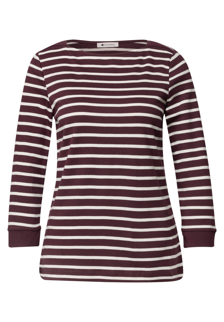 LTD QR basic yds u-boat shirt, rustic rouge 27820 Bild 1