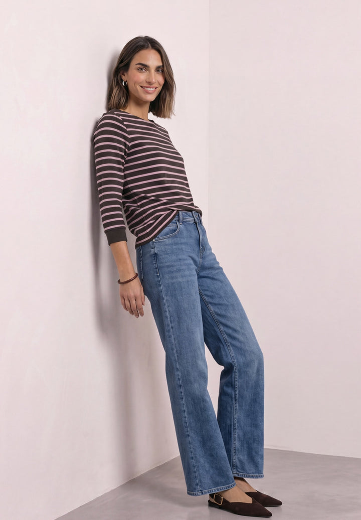 LTD QR basic yds u-boat shirt, vintage blush 27927 Bild 3