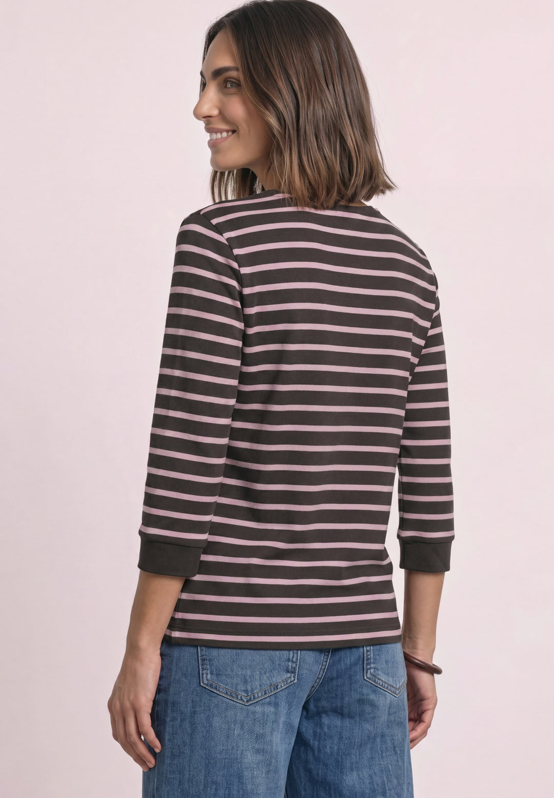 LTD QR basic yds u-boat shirt, vintage blush 27927 Bild 4