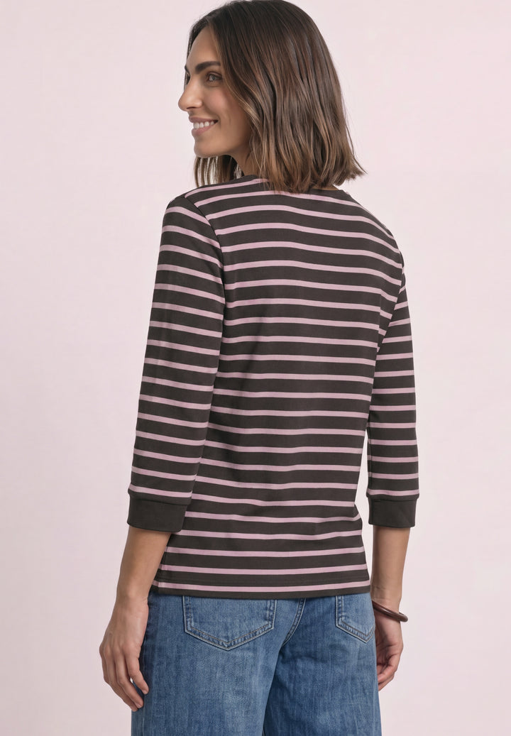 LTD QR basic yds u-boat shirt, vintage blush 27927 Bild 4