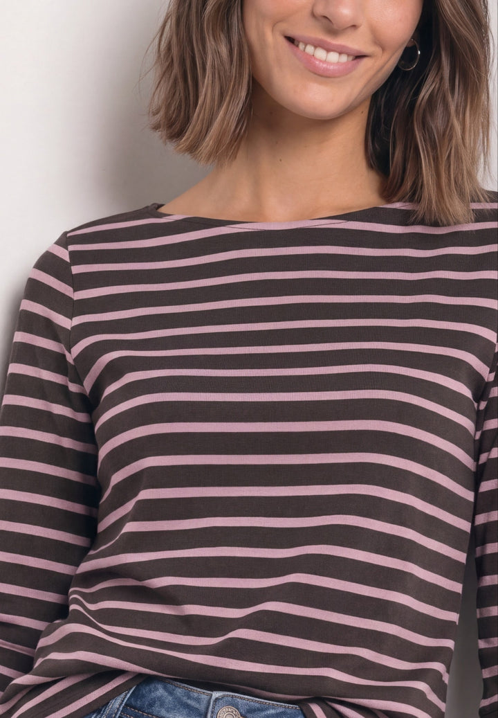 LTD QR basic yds u-boat shirt, vintage blush 27927 Bild 6