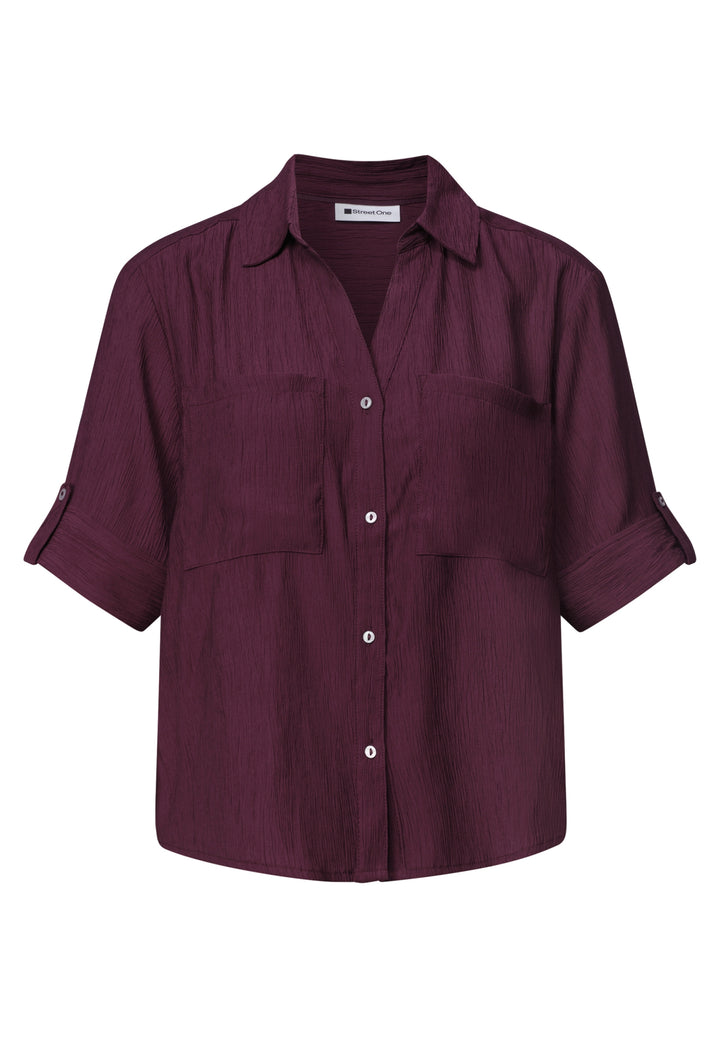 LTD QR Buttoned shirtcollar bl, rustic rouge 17820 Bild 1