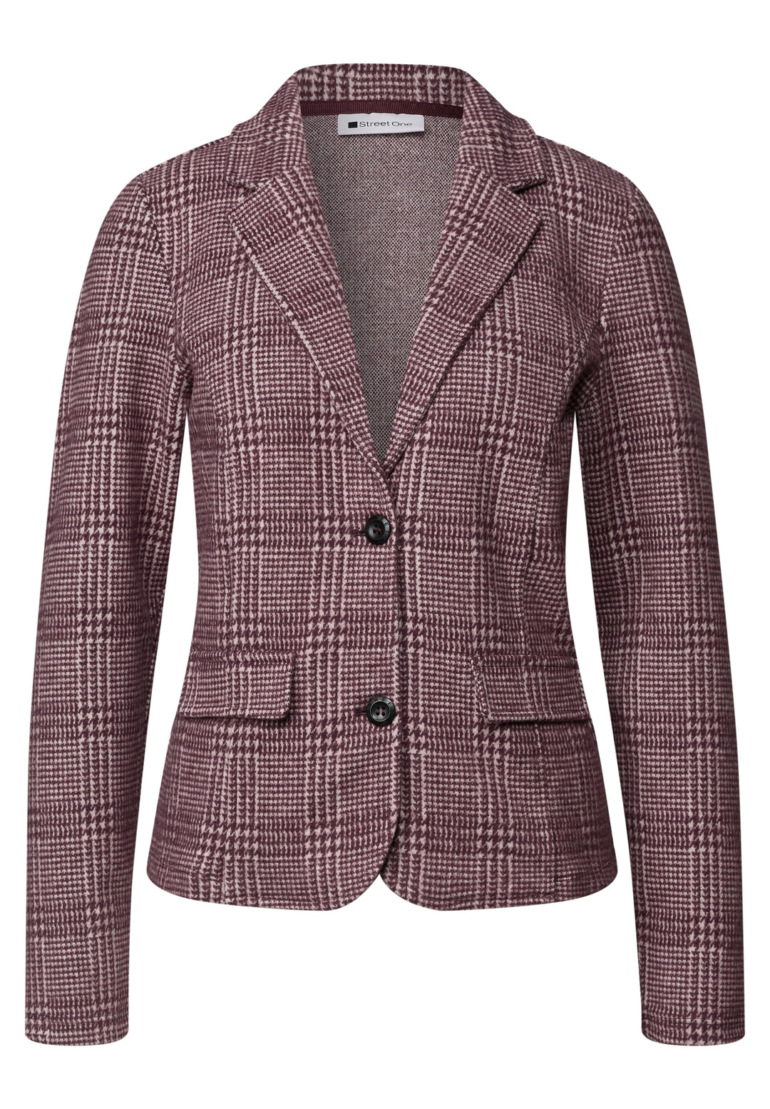 LTD QR Check Blazer, rustic rouge 27820 Bild 1