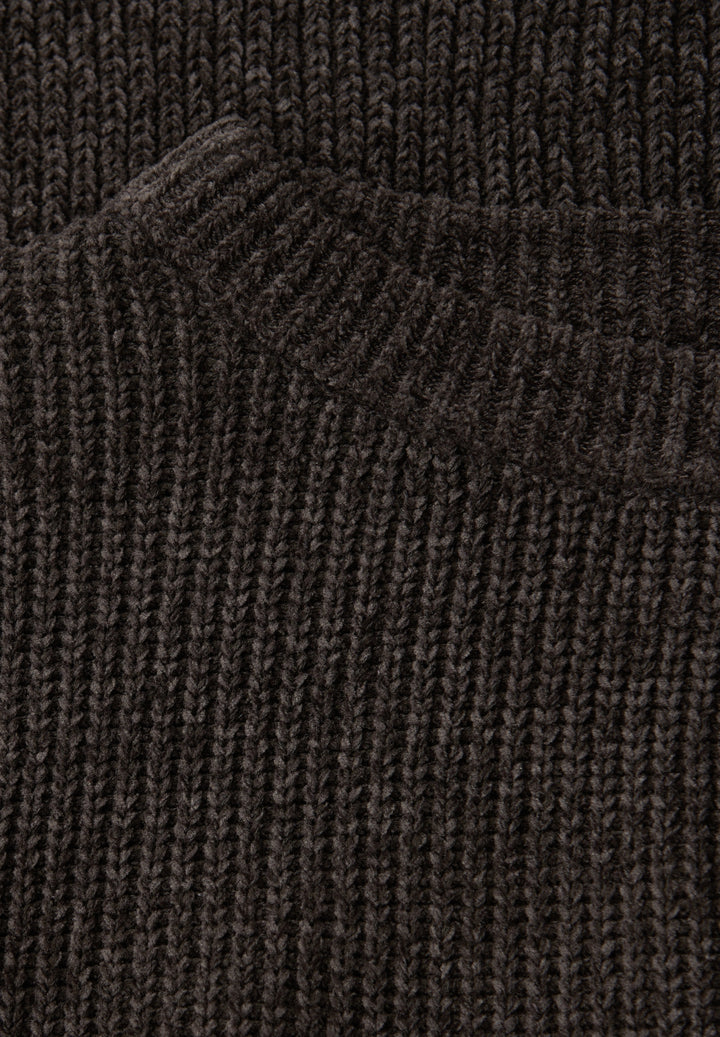 LTD QR_chenille sweater, darkest brown 17103 Bild 2