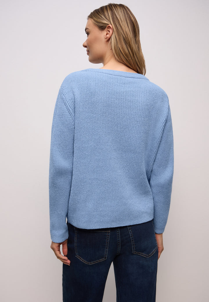 LTD QR_chenille sweater, frosted blue 17149 Bild 4