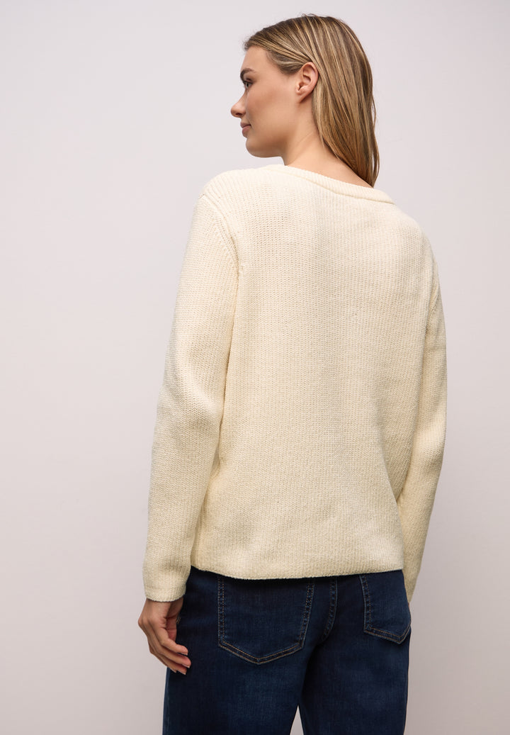 LTD QR_chenille sweater, soft beige 16351 Bild 4
