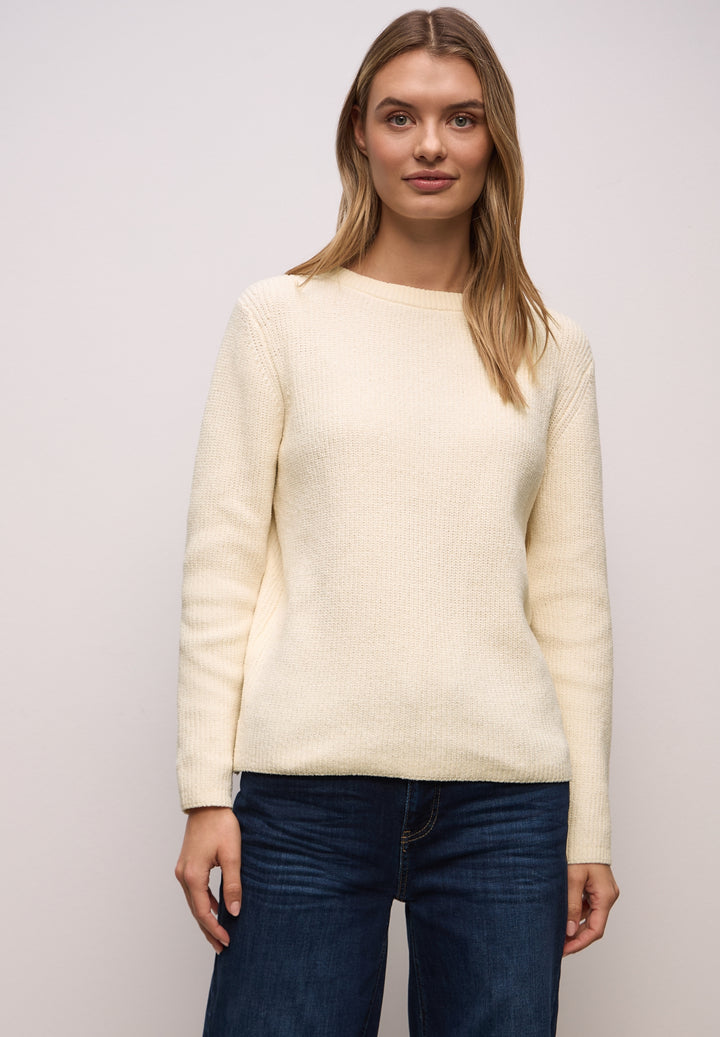 LTD QR_chenille sweater, soft beige 16351 Bild 7