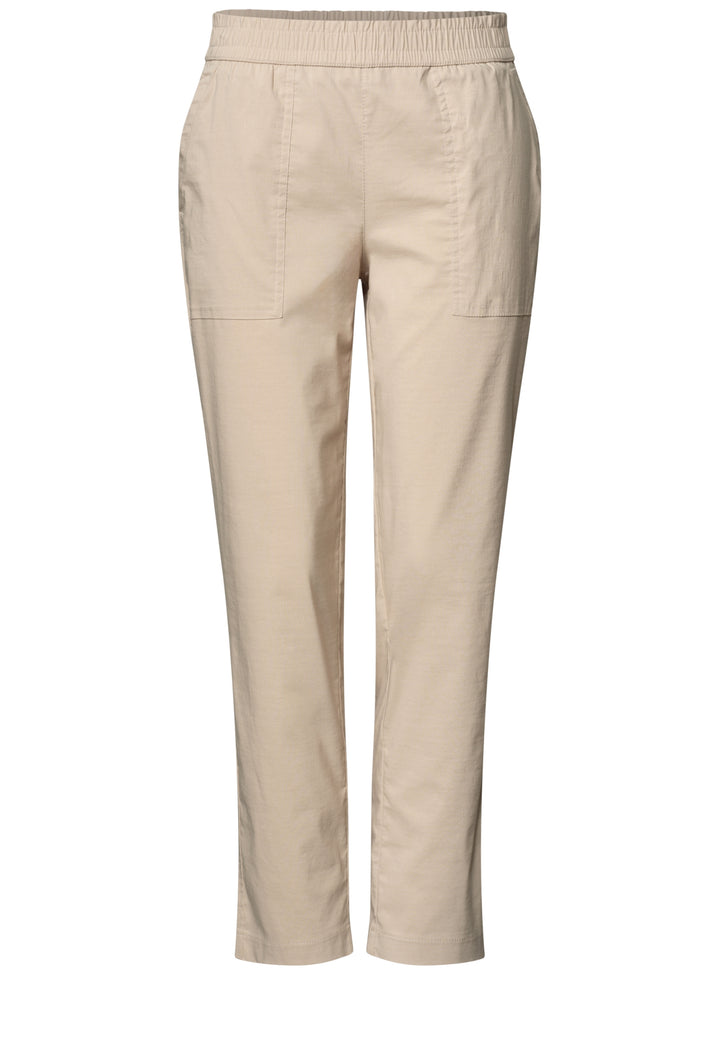 LTD QR Chino_light Cotton_MW_L, cobble stone 17540 Bild 1