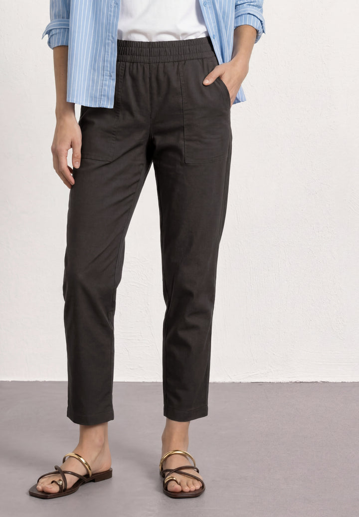 LTD QR Chino_light Cotton_MW_L, deep earth 17542 Bild 3