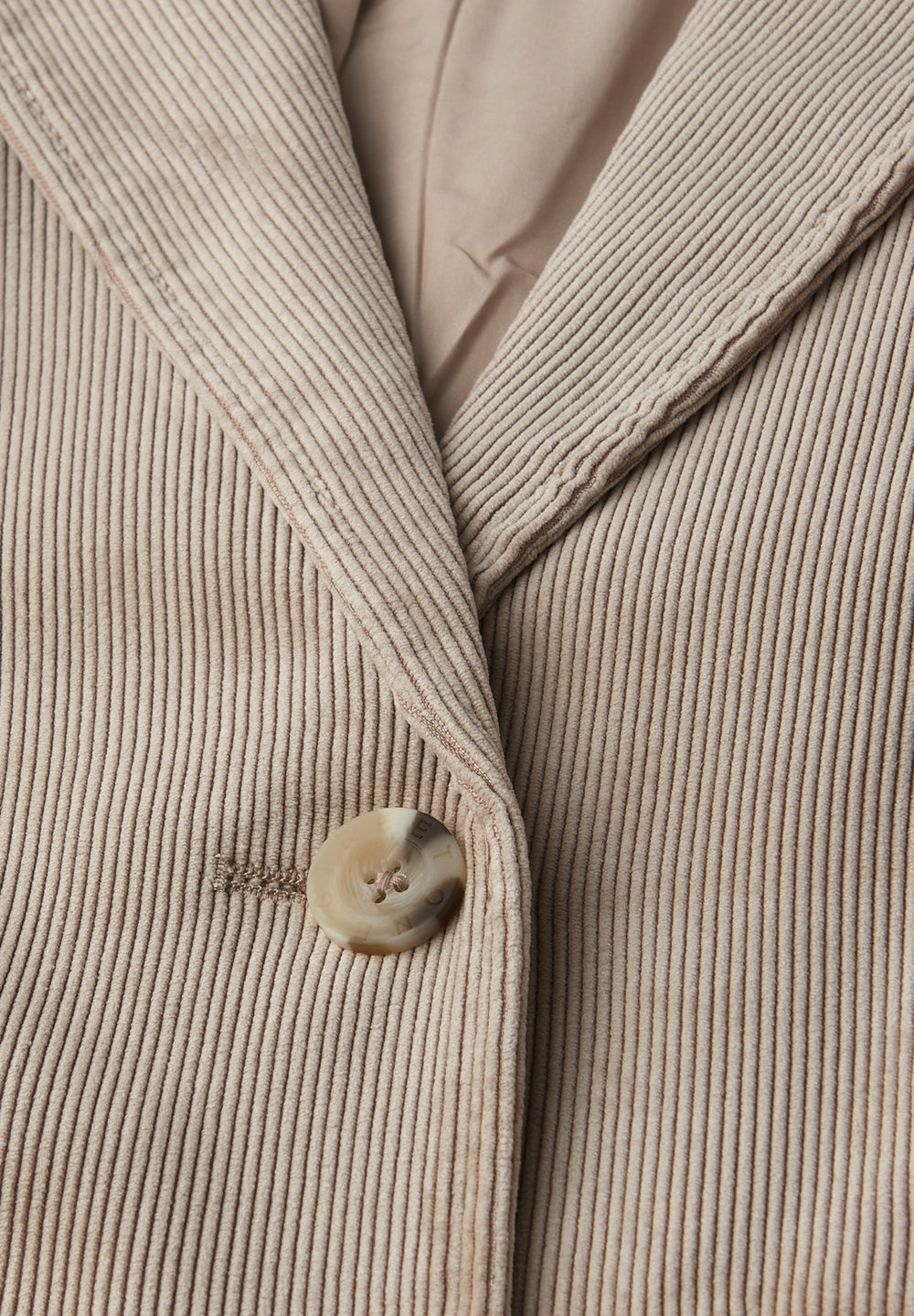 LTD QR Corduroy Blazer, morning beige 17019 Bild 2