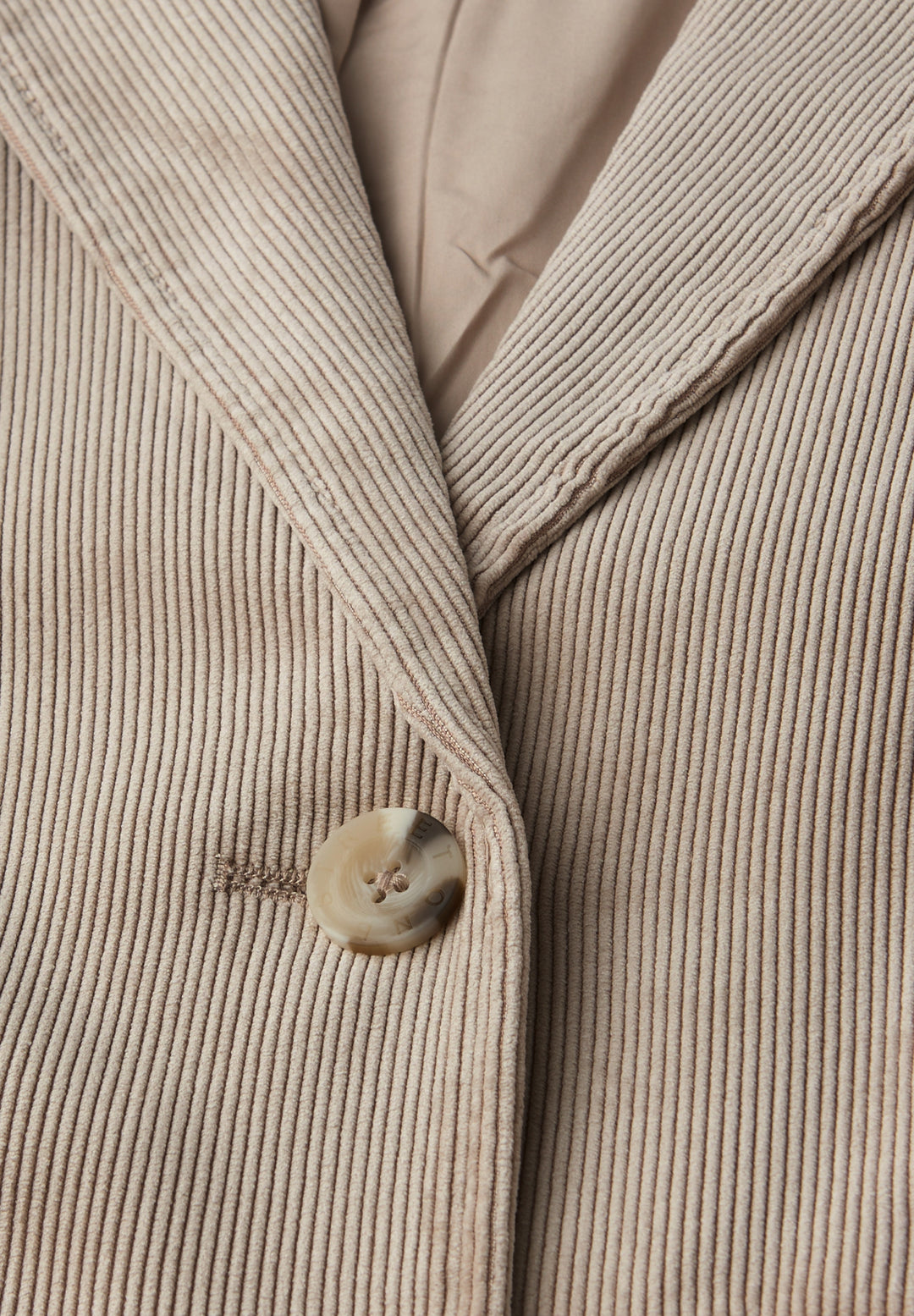 LTD QR Corduroy Blazer, morning beige 17019 Bild 2