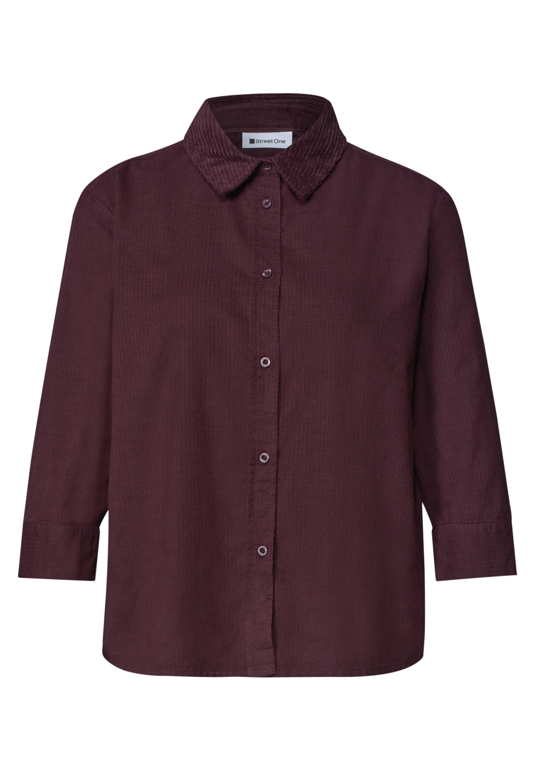 LTD QR Corduroy Mix shirtcolla, rustic rouge 17820 Bild 1