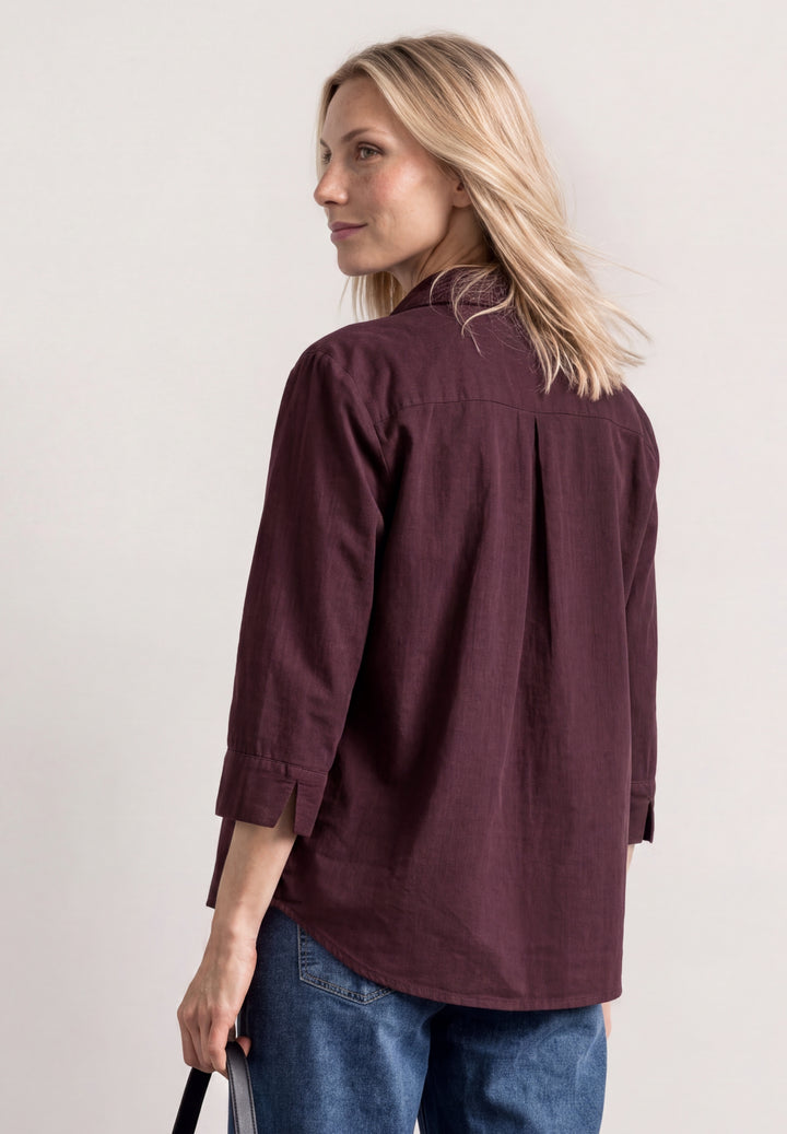 LTD QR Corduroy Mix shirtcolla, rustic rouge 17820 Bild 4