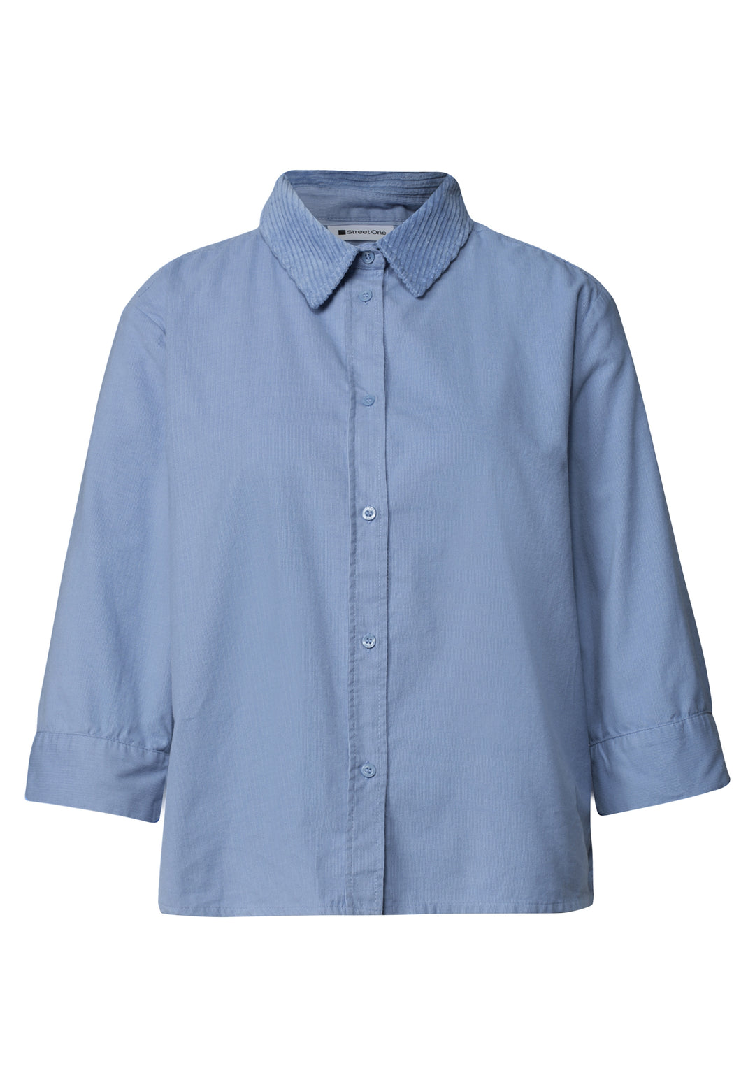 LTD QR Corduroy Mix shirtcolla, northern blue 17926 Bild 1