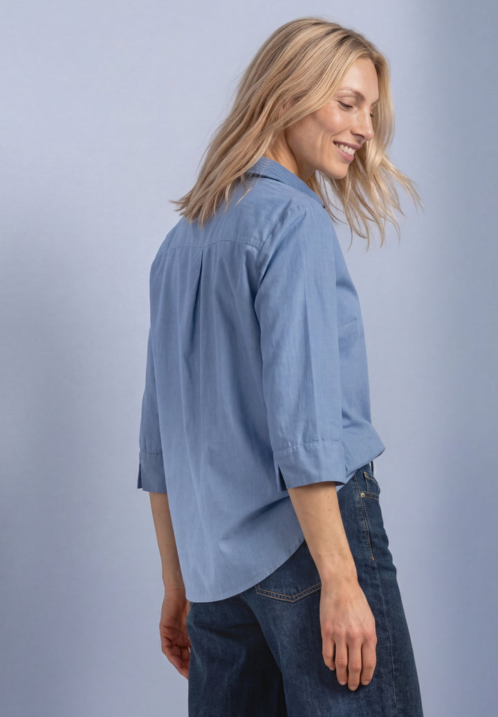 LTD QR Corduroy Mix shirtcolla, northern blue 17926 Bild 4