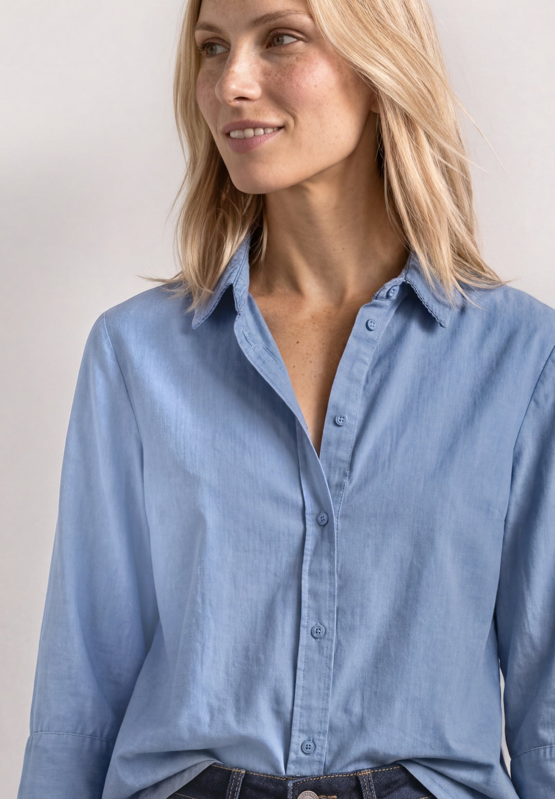LTD QR Corduroy Mix shirtcolla, northern blue 17926 Bild 6