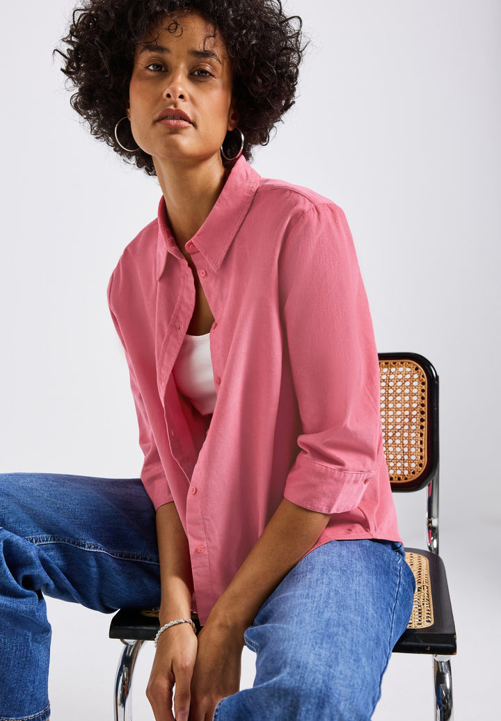 LTD QR Corduroy shirtcollar bl, almond coral 16858 Bild 3