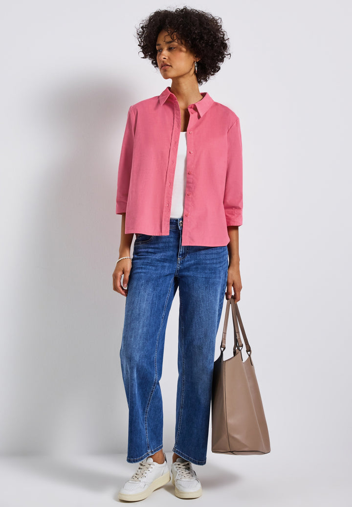 LTD QR Corduroy shirtcollar bl, almond coral 16858 Bild 5