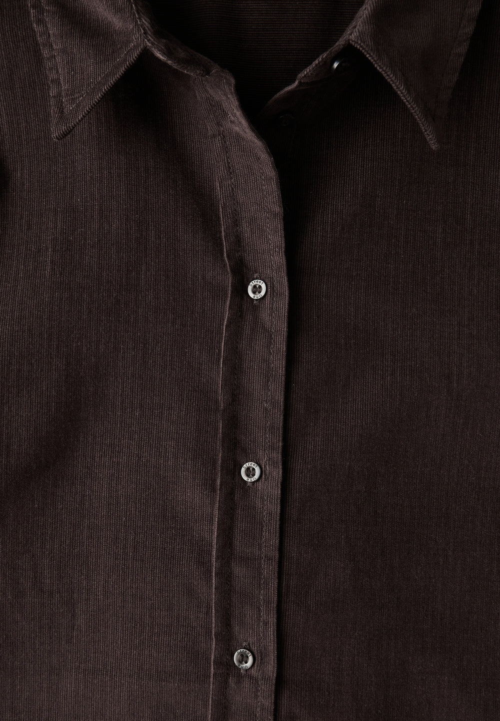 LTD QR Corduroy shirtcollar bl, deep roast brown 16866 Bild 2