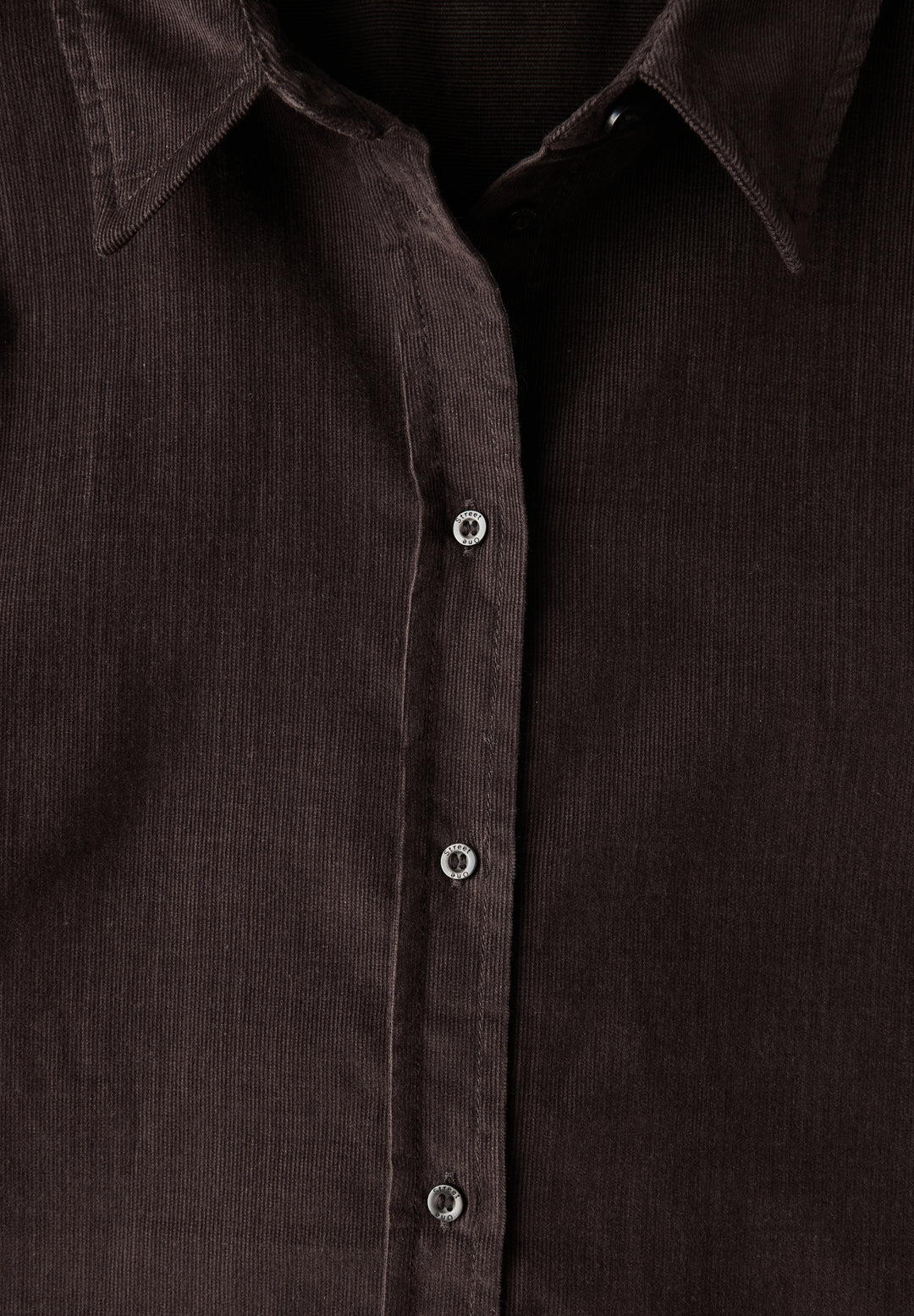 LTD QR Corduroy shirtcollar bl, deep roast brown 16866 Bild 2