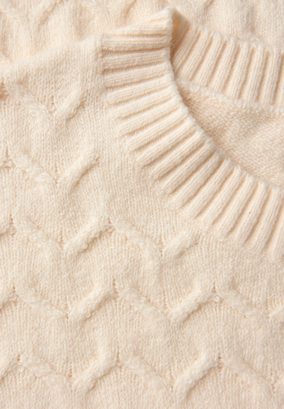 LTD QR_cosy structure sweater, soft beige 16351 Bild 3