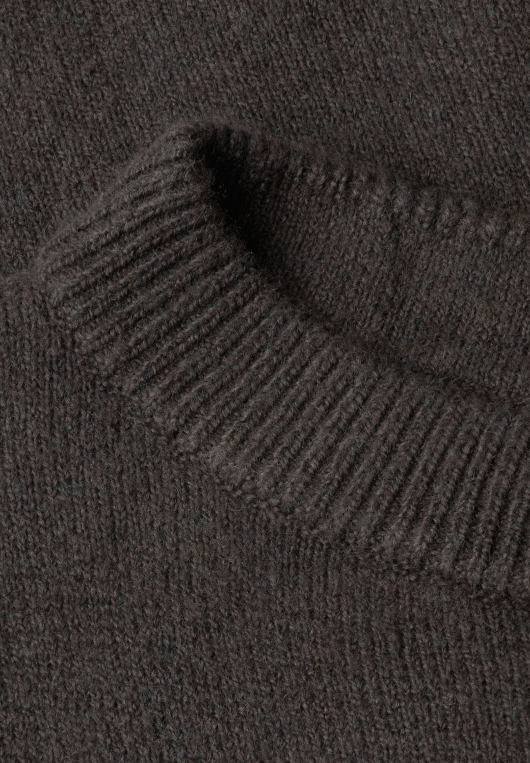 LTD QR_cosy sweater u-boat, black coffee mel. 18037 Bild 2