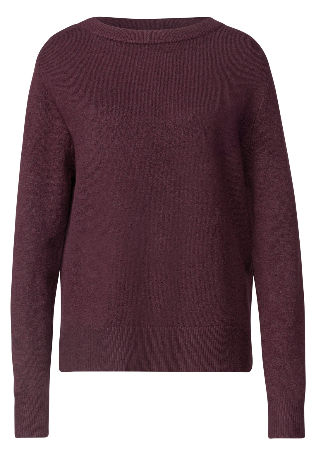 LTD QR_cosy sweater u-boat, rustic rouge mel. 17935 Bild 1