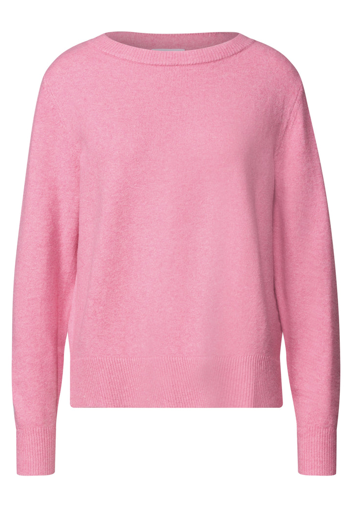 LTD QR_cosy sweater u-boat, warm blush mel. 17938 Bild 1