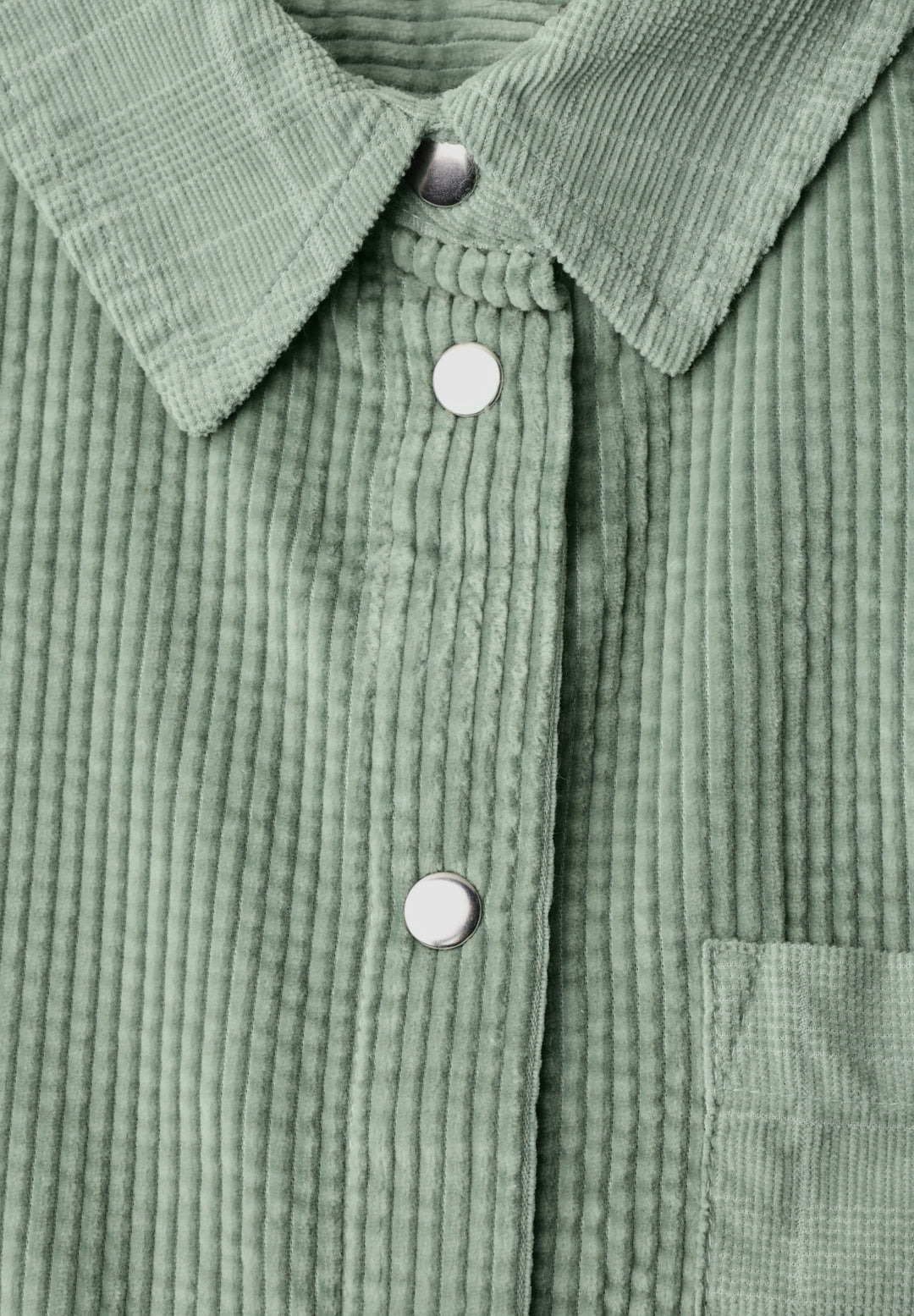 LTD QR Courduroy mix shirtcoll, eucalyptus green 18100 Bild 2