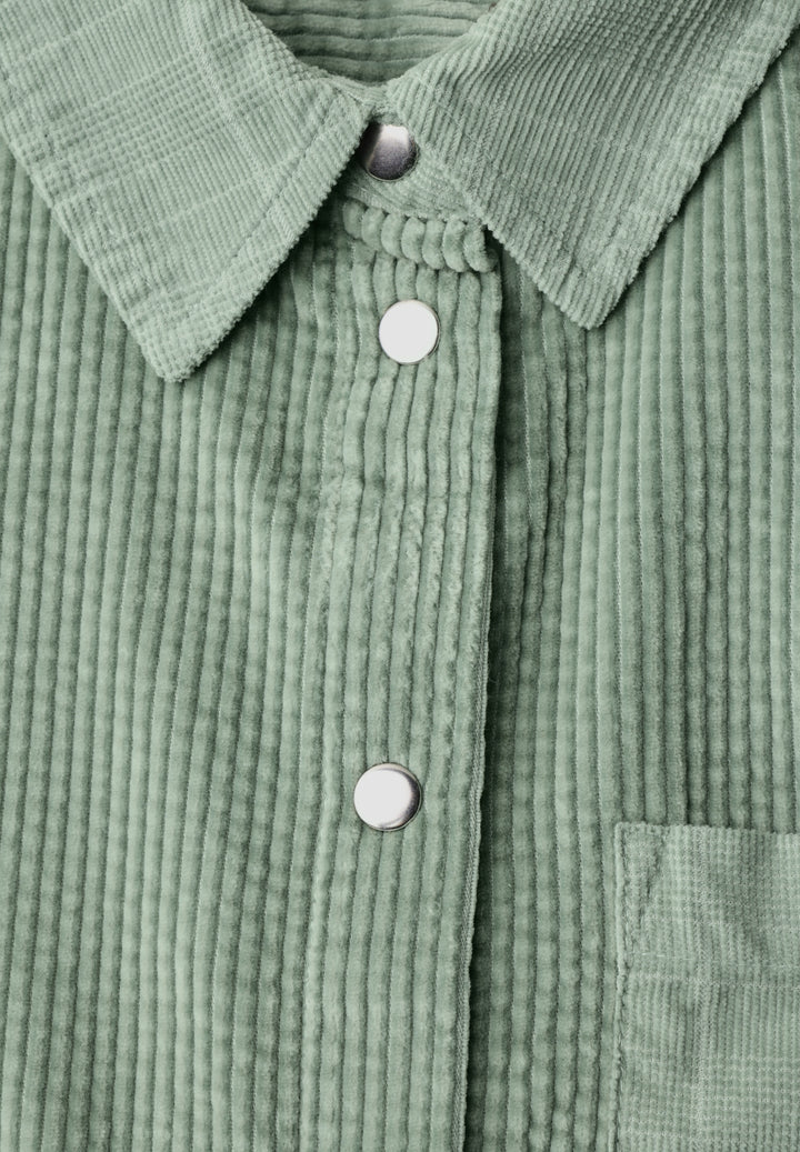 LTD QR Courduroy mix shirtcoll, eucalyptus green 18100 Bild 2