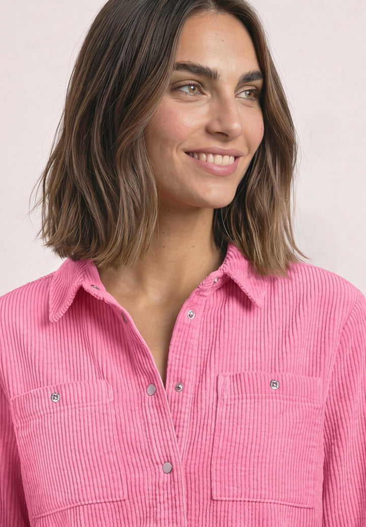 LTD QR Courduroy shirtcollar b, warm blush 17937 Bild 6