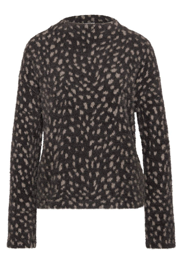 LTD QR fluffy dessin turtle ne, black coffee 27874 Bild 1