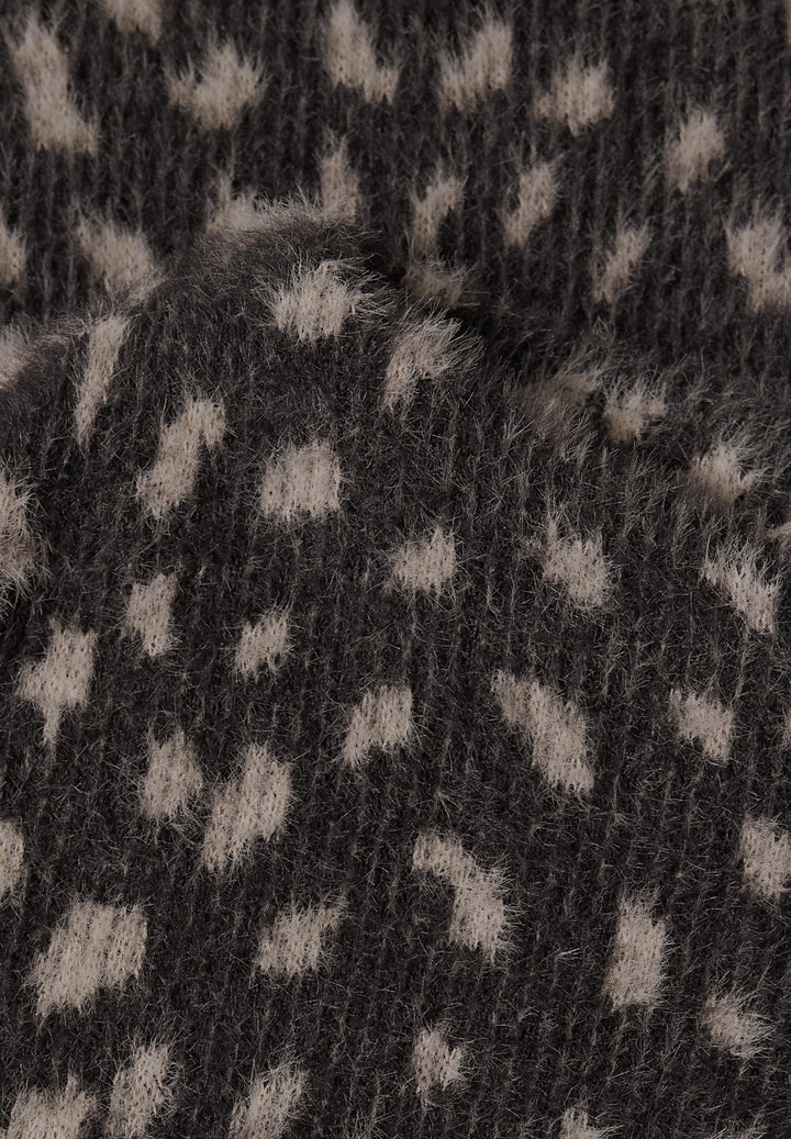 LTD QR fluffy dessin turtle ne, black coffee 27874 Bild 2