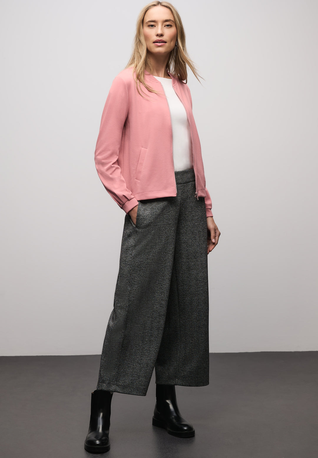 LTD QR interlock jacket w.shin, powder pink 16874 Bild 5