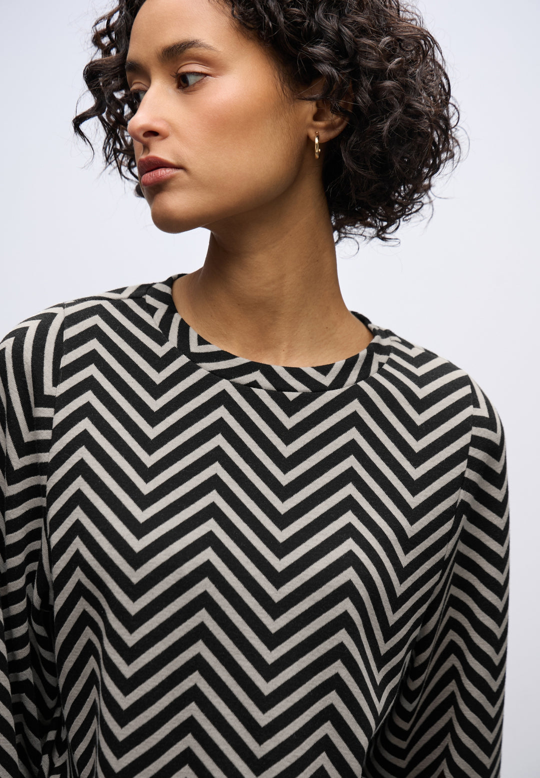 LTD QR jacquard dessin shirt, Black 20001 Bild 3