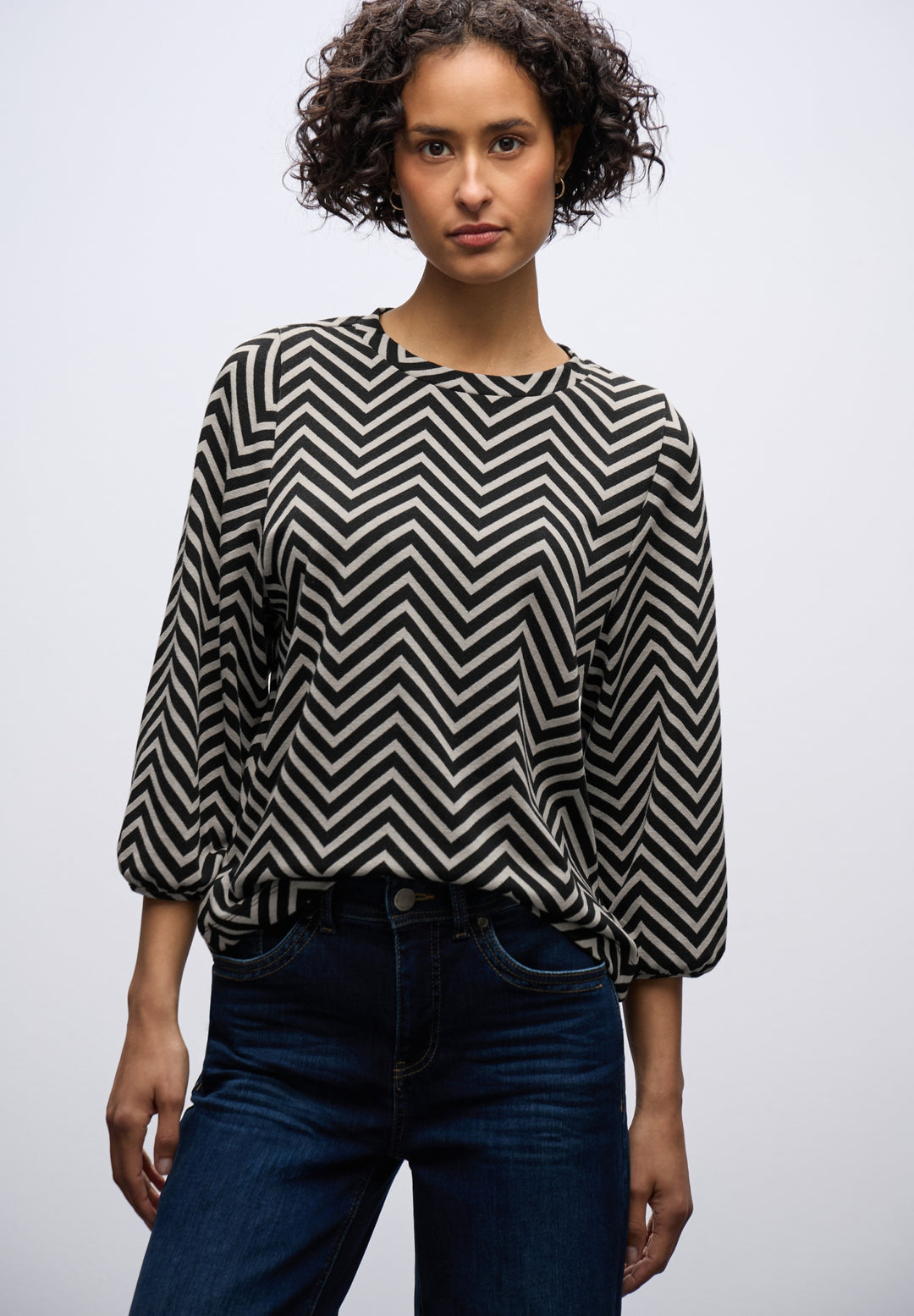 LTD QR jacquard dessin shirt, Black 20001 Bild 6
