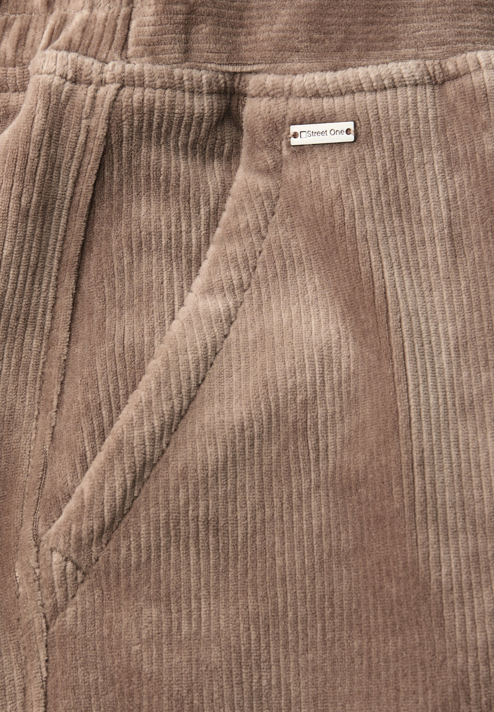 LTD QR Jesey Cord_Straight Leg, silk brown 16911 Bild 2