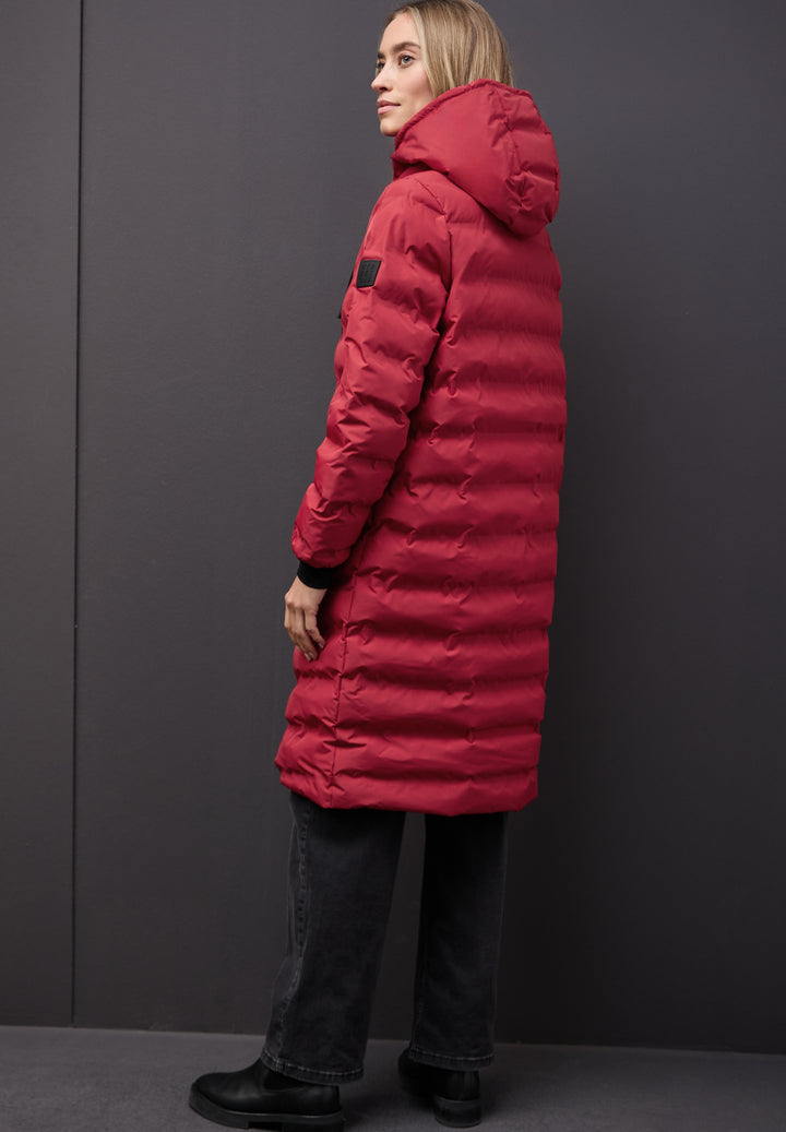 LTD QR Long Padded Jkt w. Glue, carpet red 11359 Bild 4