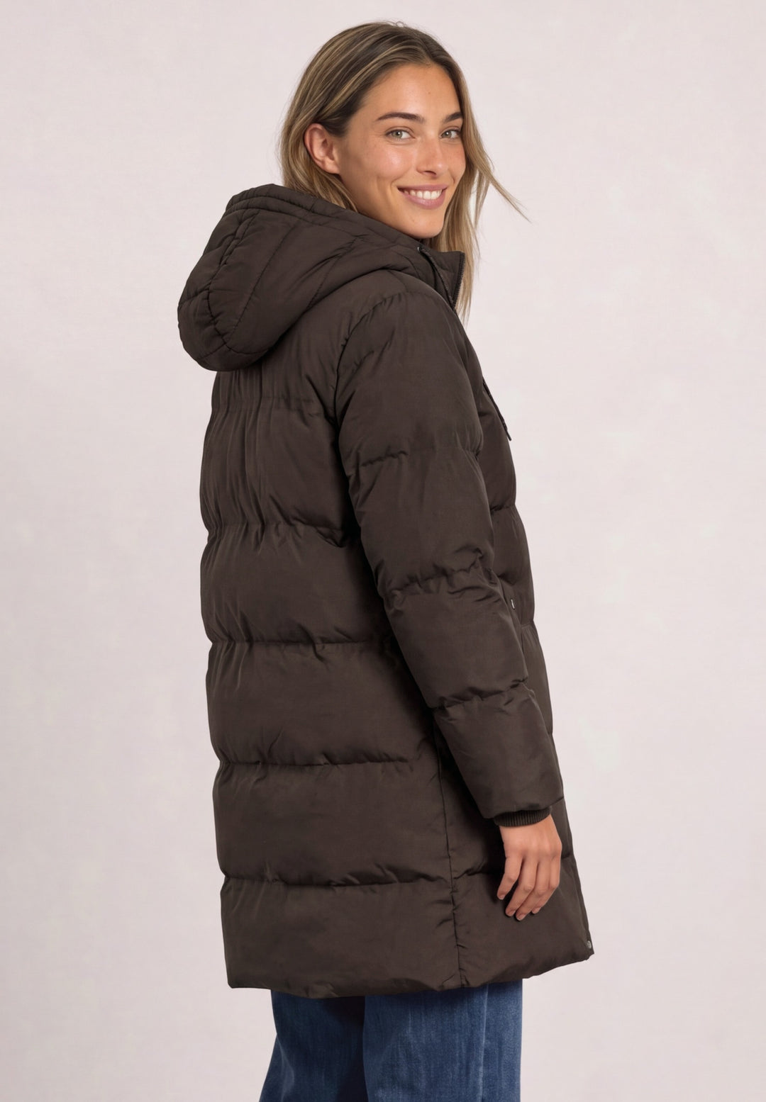 LTD QR Long Padded Jkt w. Glue, auburn brown 17111 Bild 5