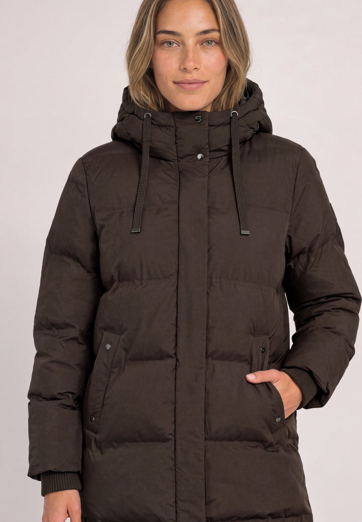 LTD QR Long Padded Jkt w. Glue, auburn brown 17111 Bild 7
