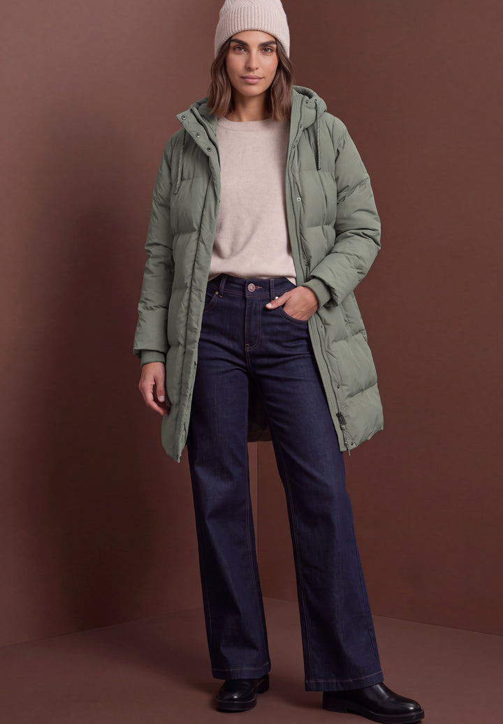 LTD QR Long Padded Jkt w. Glue, Somber Green 17656 Bild 6
