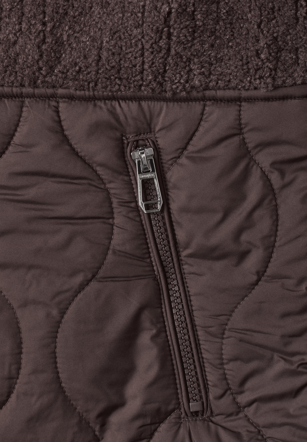 LTD QR Mat Mix Teddy Jkt, plummy brown 16528 Bild 2