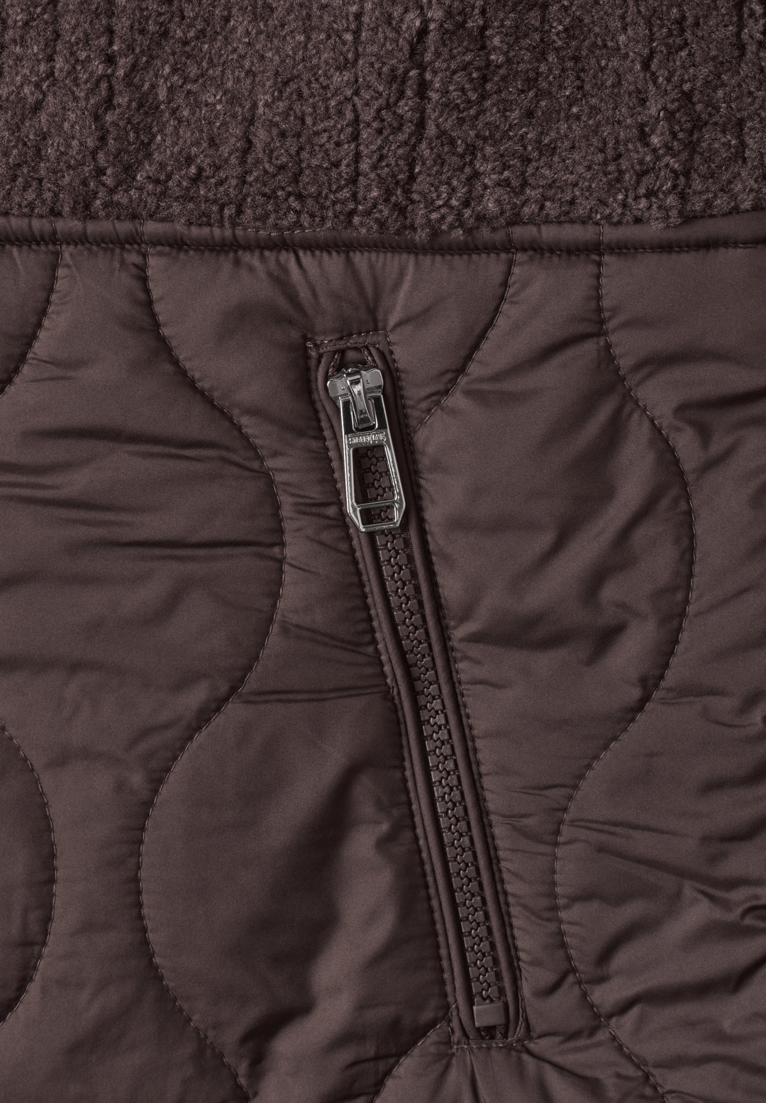 LTD QR Mat Mix Teddy Jkt, plummy brown 16528 Bild 2