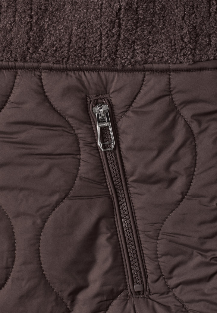 LTD QR Mat Mix Teddy Jkt, plummy brown 16528 Bild 2
