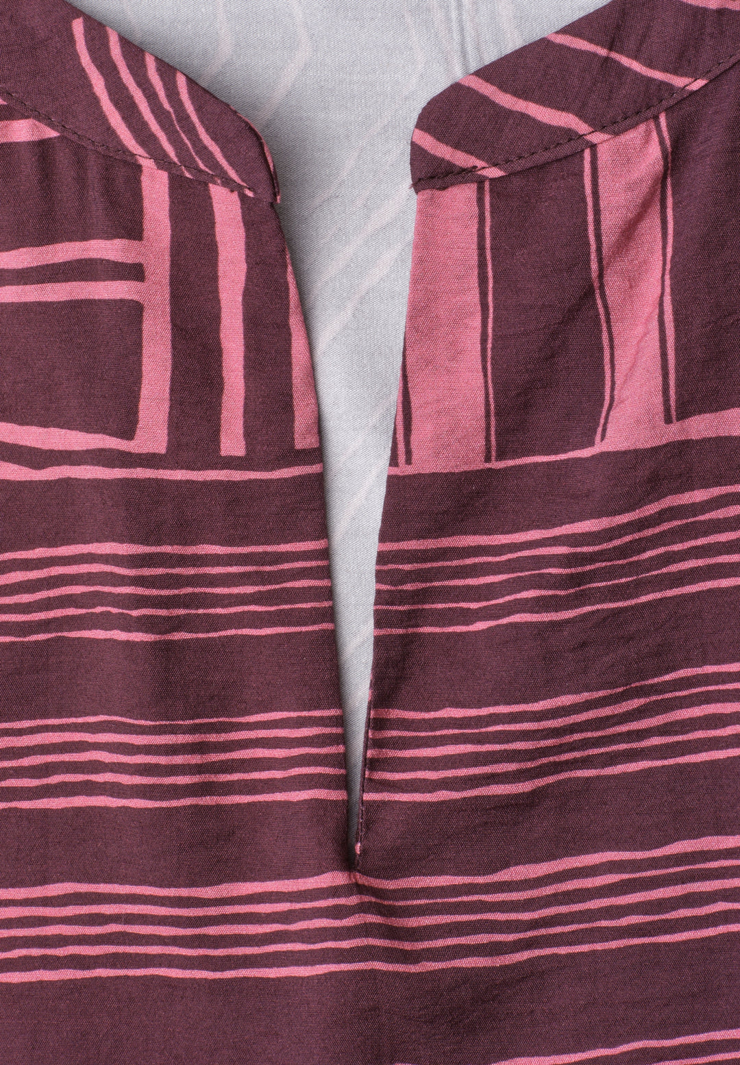 LTD QR printed mat-mix shirt w, blush berry 27846 Bild 2