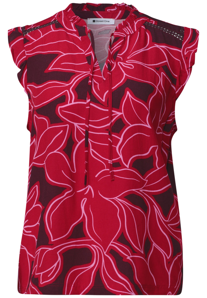 LTD QR printed matmix volant t, salsa red 37504 Bild 1