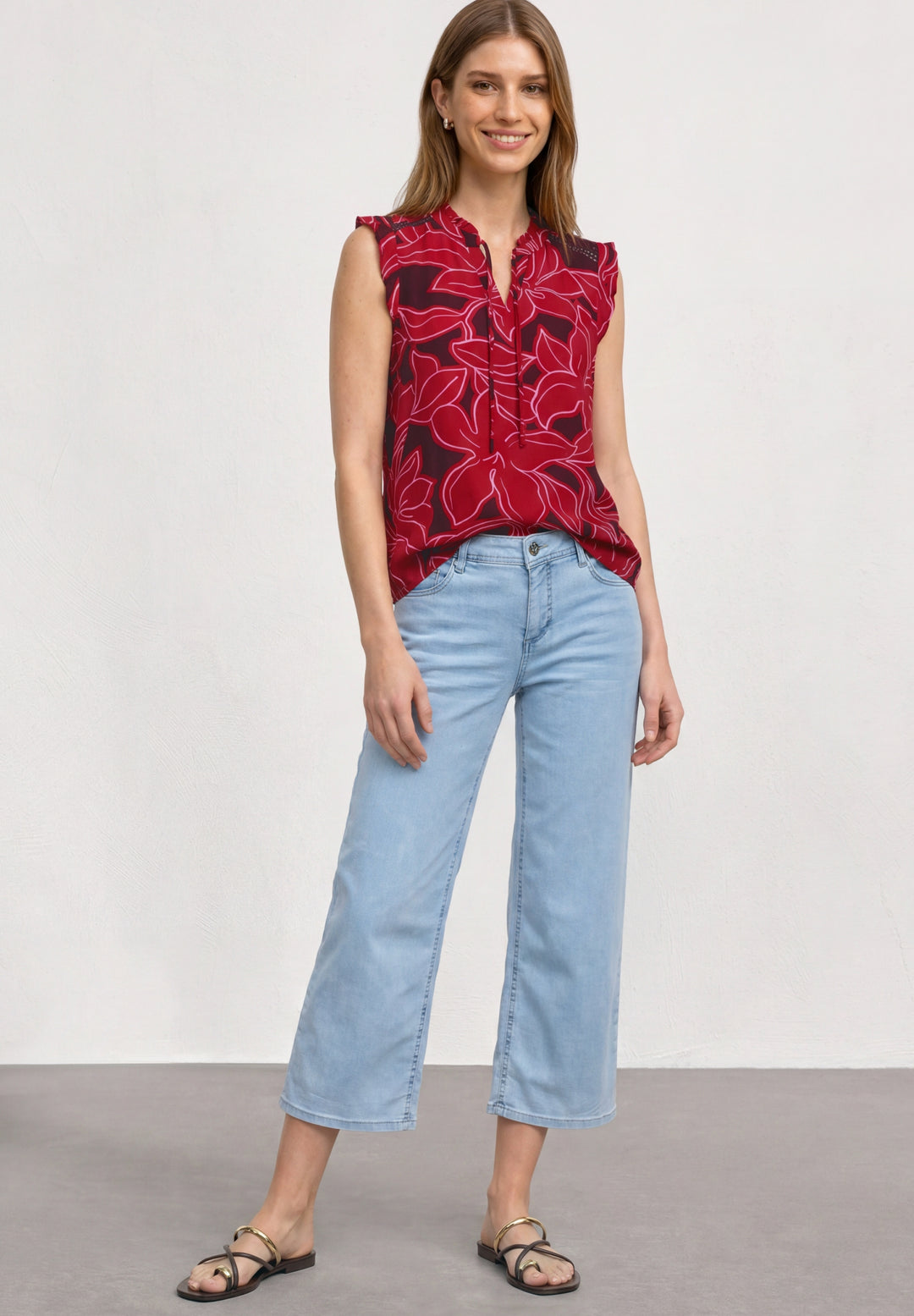 LTD QR printed matmix volant t, salsa red 37504 Bild 5